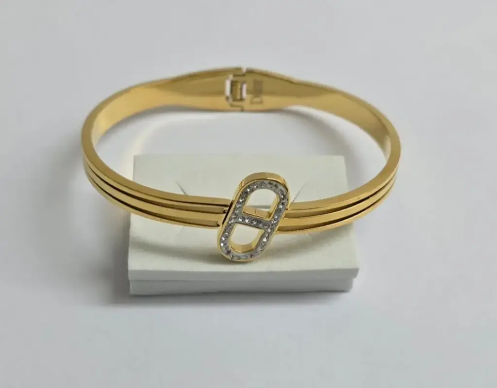 Dior Inspired Gold Bracelet – 18K Gold Plated Anti-Tarnish