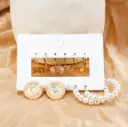 Butterfly & Pearl Earrings Set 🦋🤍 | 6-in-1 Fashion Jewelry Collection