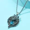 Wolf Spirit Pendant Chain 🐺💙